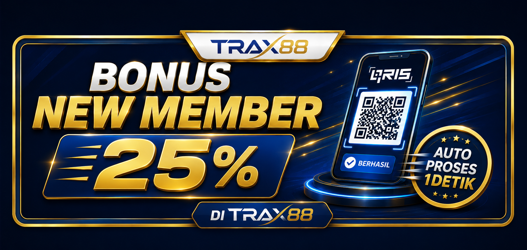 BONUS NEW MEMBER 25%